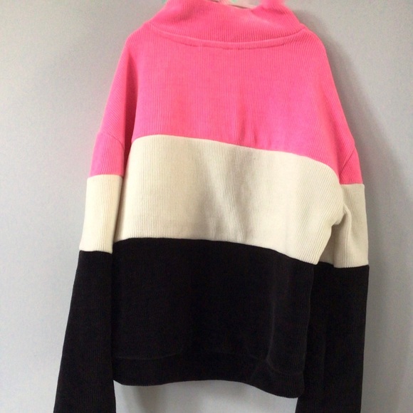 Urban Kids Pullover Sweater Black,Pink,Cream Large - Picture 2 of 3
